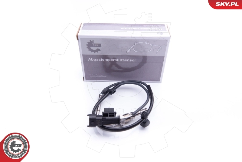 Sensor, exhaust gas temperature